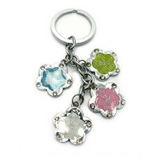 Брелок (E) "Цветы со стразами"