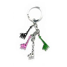 Брелок (E) "Жирафы"