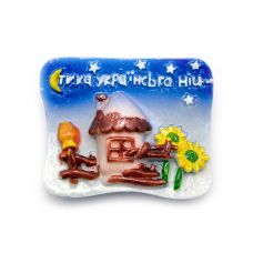 Магнит "Украинская ночь" (4,5х4 см)