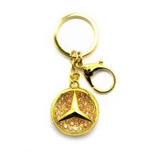 Брелок со стразами (W) "Mercedes"