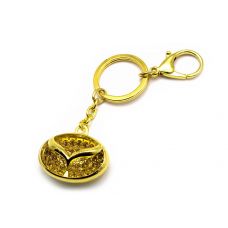 Брелок со стразами (W) "Mazda"