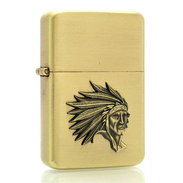 Зажигалка бензиновая Eye Gold