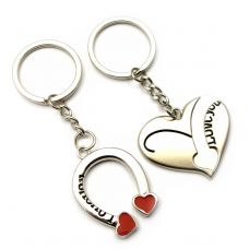 Брелоки для влюбленных (D) "Сердце с подковой"