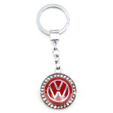 Брелок автомобильный (BA) "Volkswagen" красный