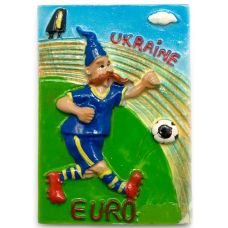 Магнит сувенирный "Euro" (7х5х1,5 см)