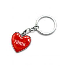 Брелок сердечко (Z) "Тёма"