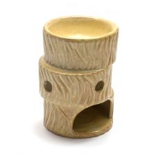 Аромалампа  "Зигзаг" Бежевая 10,5х7.5х7.5см