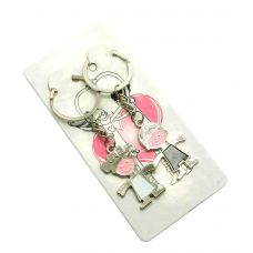 Брелоки для влюбленных (D) "Мальчик с девочкой" Type I