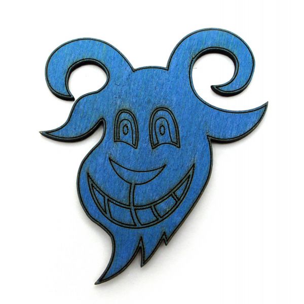 Магнит дерево "Год синей деревянной козочки 2015" Type A