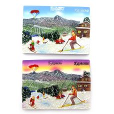 Магнит на холодильник "Буковель" (7х5см.)