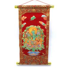 Панно красное "Тара" (40х20 см)