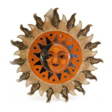 Зеркало мозаичное "Солнце и Луна" (d-30 cм) Type B