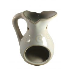 Аромалампа Кувшин Белая 12х9х8 см