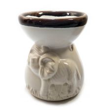 Аромалампа керамическая Слоны 12,5х10х10 см