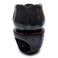 Аромалампа керамическая "Цветок" 8,5х8,5х12 см