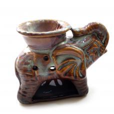 Аромалампа керамическая "Слон" 13х10х6,5 см