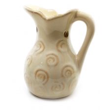 Аромалампа керамическая "Кувшин" Белая 12,5х10х9 см