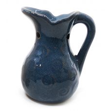 Аромалампа керамическая "Кувшин" Синяя 12,5х10х9 см