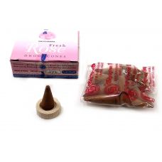 Аромат для дома Fresh Rose 12 шт конусы Благовоние