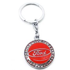 Брелок автомобильный (U) "Ford" красный