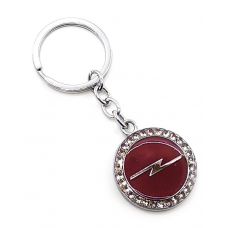 Брелок автомобильный (U) "Opel" бордовый