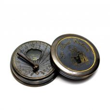 Компас с часами "Sir London" (5х5х1,5 см) Darshan