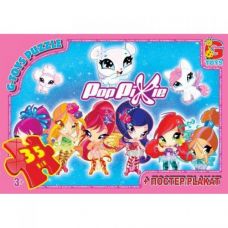 Пазлы "PopPixie (Волшебные Поппикси)", 35 элементов