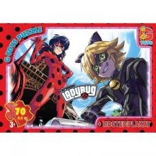 Пазлы "Леди Баг", 70 элементов