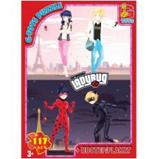 Пазлы "Леди Баг", 117 элементов