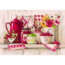 Картина по номерам "Домашние сладости"