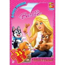 Пазлы "Barbie: питомцы", 35 элементов