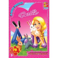 Пазлы "Barbie: кролики", 70 элементов