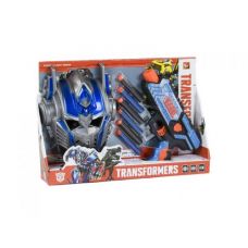 Пистолет с маской Мягкие Пули Синий