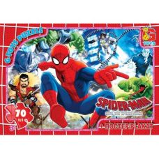 Пазлы "Человек-паук", 70 элементов