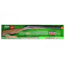 Ружьё на батарейках с патронами Коричневый