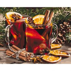 Картина по номерам "Ароматный глинтвейн"