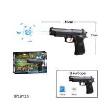 Пистолет "PUBG" с гелевыми пулями Черный