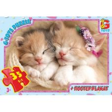 Пазлы "Домашние питомцы", 35 элементов D