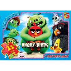Пазлы  "Angry Birds", 35 элементов