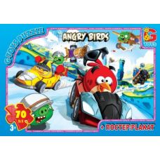 Пазл G-Toys 70 Элементов Angry Birds 2 Игра