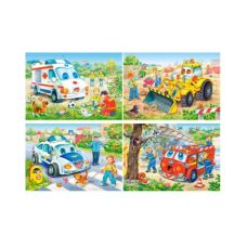 Пазлы "Машины" 32 шт по 24 элемента в наборе