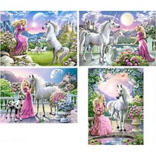 Пазлы "Единороги", 120 элементов Набор