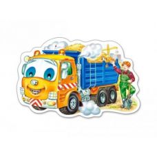 Пазлы "Грузовик помощник", 15 элементов