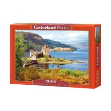 Пазлы "Замок Эйлеан Донан, Шотландия, Eilean Donan Castle, Scotland", 2000 элементов