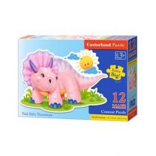 Пазлы "Трицератопс" maxi, 12 элементов