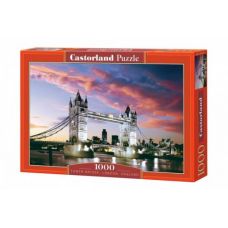 Пазлы "Ночной мост, Tower Bridge, London, England", 1000 элементов