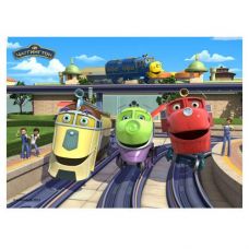 Пазлы "Чаггингтон: паровозики в городе", 120 элементов