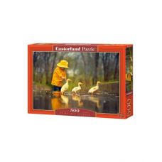 Пазлы "Друзья в дождливый день", 500 элементов