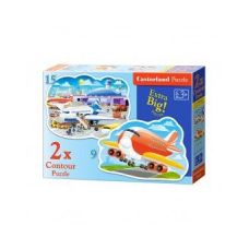 Пазлы 2 в 1 "Самолёты" Набор