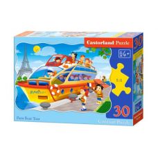 Пазлы "Тур на воде по Парижу", 30 элементов